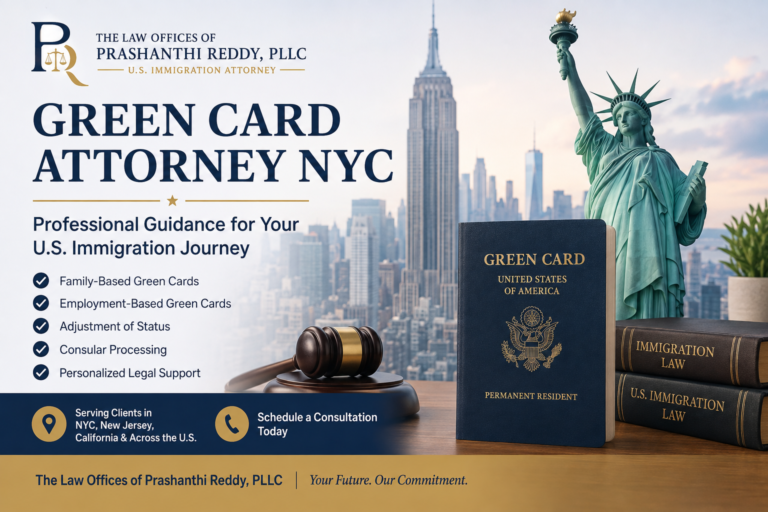 How a Green Card Attorney NYC Can Help You Navigate the U.S. Immigration Process